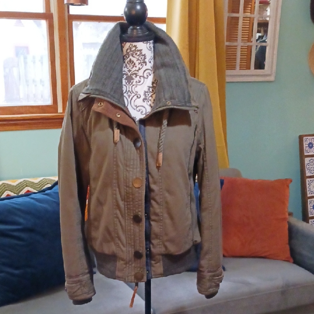 Black Rivet Winter Coat - Picture 2 of 13
